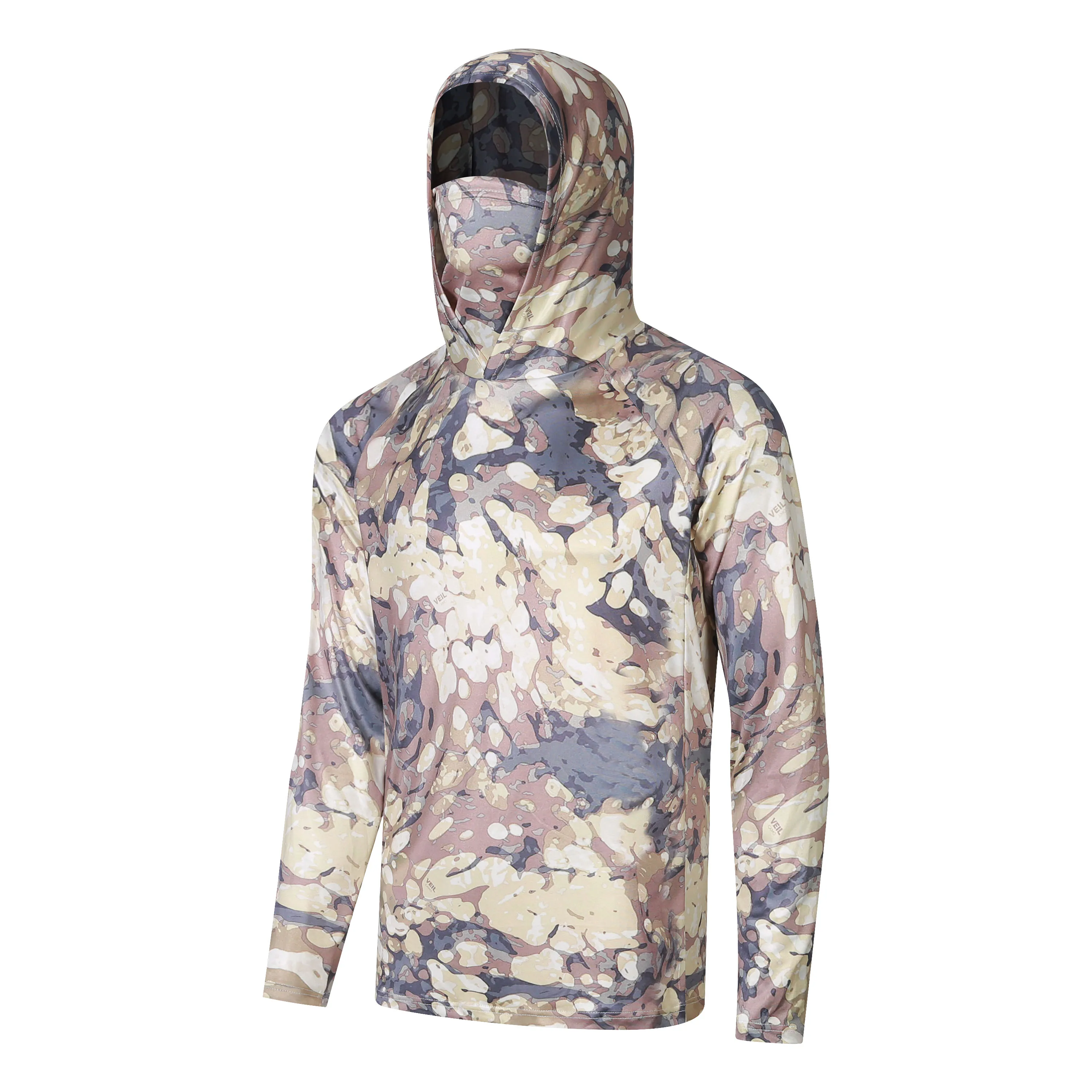 Camisas de Pesca Masculinas co - Fishing Shirt Uv Protection avaliação e preço